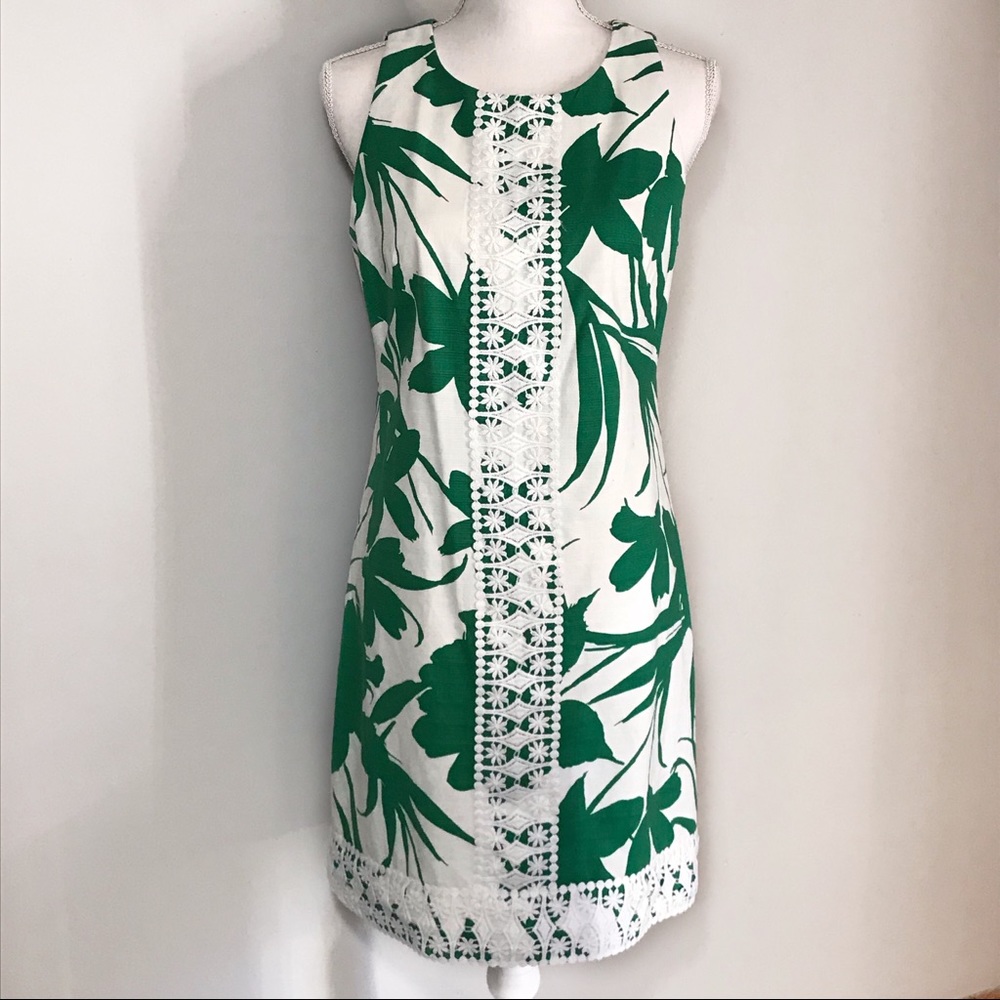 Eliza J Sleeveless Floral Sheath Dress